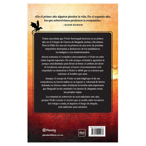 ALAS DE HIERRO/IRON FLAME (SPANISH) - YARROS. REBECCA